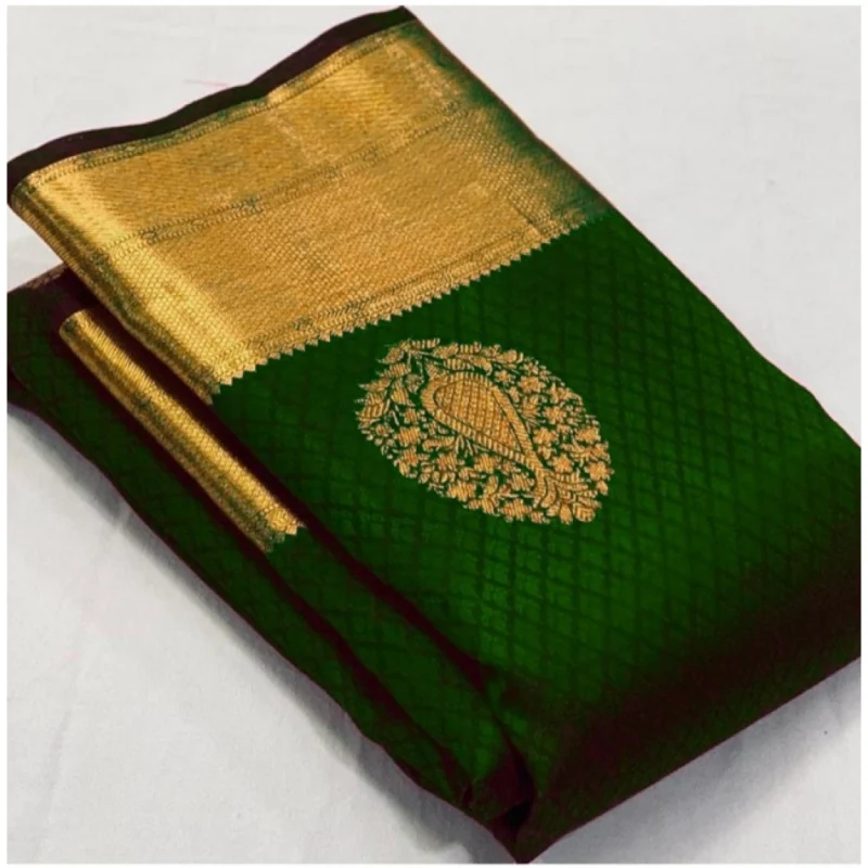 PID-63586-Women-s-Soft-Lichi-Silk-Printed-Saree-With-Unstitched-Blouse-5-5-Mtr-Green-1-1000x1000-1.webp Generic Women's Soft Lichi Silk Printed Saree With Unstitched Blouse 5.5Mtr (Green)