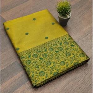 PID-63592-Women-s-Soft-Lichi-Silk-Printed-Saree-With-Unstitched-Blouse-5-5-Mtr-Green-1-1000x1000-1.webp Generic Women's Soft Lichi Silk Printed Saree With Unstitched Blouse 5.5Mtr (Green)