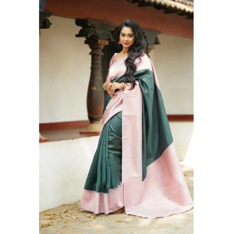 PID-63619-Women-s-Soft-Lichi-Silk-Printed-Saree-With-Unstitched-Blouse-5-5-Mtr-Green-2-1000x1000-1.webp Generic Women's Soft Lichi Silk Printed Saree With Unstitched Blouse 5.5Mtr (Green)