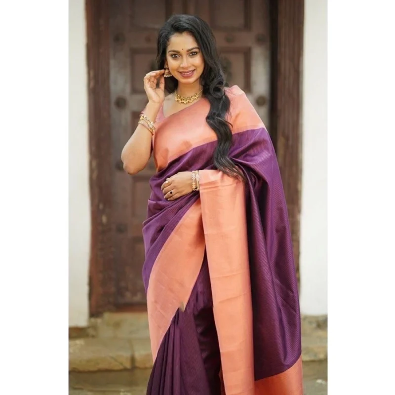 PID-63620-Women-s-Soft-Lichi-Silk-Printed-Saree-With-Unstitched-Blouse-5-5-Mtr-Purple-2-1000x1000-1.webp Generic Women's Soft Lichi Silk Printed Saree With Unstitched Blouse 5.5Mtr (Purple)