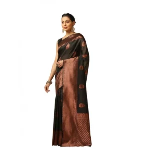 PID-63631-Women-s-Soft-Lichi-Silk-Printed-Saree-With-Unstitched-Blouse-5-5-Mtr-Black-1-1000x1000-1.webp Generic Women's Soft Lichi Silk Printed Saree With Unstitched Blouse 5.5Mtr (Black)