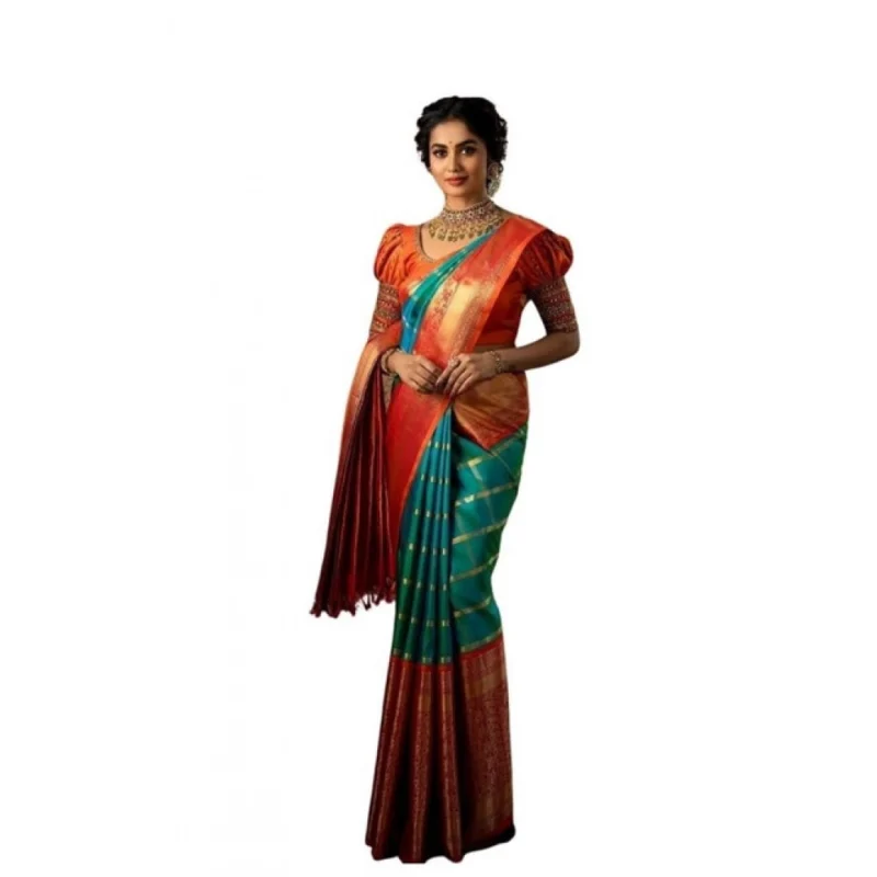 PID-63639-Women-s-Soft-Lichi-Silk-Printed-Saree-With-Unstitched-Blouse-5-5-Mtr-Green-1-1000x1000-1.webp Generic Women's Soft Lichi Silk Printed Saree With Unstitched Blouse 5.5Mtr (Green)