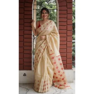 PID-63660-Women-s-Soft-Lilan-Printed-Saree-With-Unstitched-Blouse-5-5-Mtr-Cream-2-1000x1000-1.webp Generic Women's Soft Lilan Printed Saree With Unstitched Blouse 5.5Mtr (Cream)
