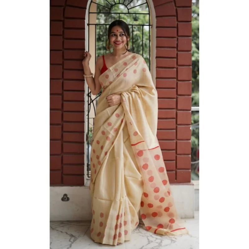 PID-63660-Women-s-Soft-Lilan-Printed-Saree-With-Unstitched-Blouse-5-5-Mtr-Cream-2-1000x1000-1.webp Generic Women's Soft Lilan Printed Saree With Unstitched Blouse 5.5Mtr (Cream)