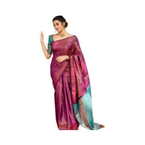 PID-63661-Women-s-Soft-Lichi-Silk-Printed-Saree-With-Unstitched-Blouse-5-5-Mtr-Purple-1-1000x1000-1.webp Generic Women's Soft Lichi Silk Printed Saree With Unstitched Blouse 5.5Mtr (Purple)