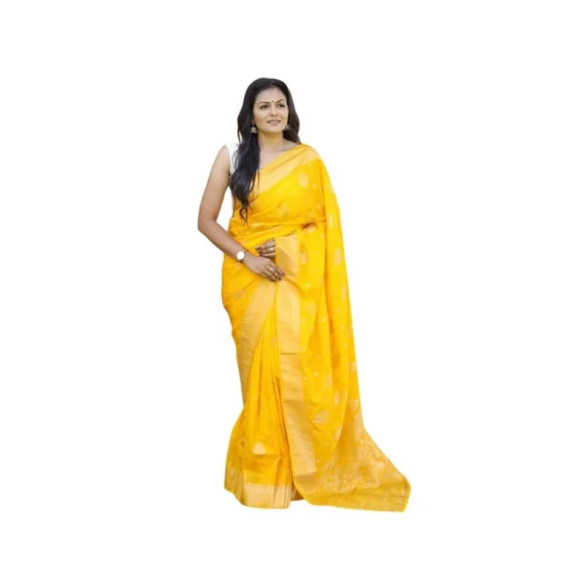PID-63672-Women-s-Soft-Lichi-Silk-Printed-Saree-With-Unstitched-Blouse-5-5-Mtr-Yellow-1-1000x1000-1.webp Generic Women's Soft Lichi Silk Printed Saree With Unstitched Blouse 5.5Mtr (Yellow)