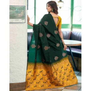 PID-63677-Women-s-Soft-Lichi-Silk-Printed-Saree-With-Unstitched-Blouse-5-5-Mtr-Green-2-1000x1000-1.webp Generic Women's Soft Lichi Silk Printed Saree With Unstitched Blouse 5.5Mtr (Green)
