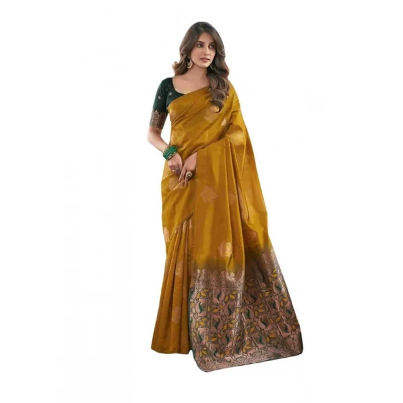 PID-63678-Women-s-Soft-Lichi-Silk-Printed-Saree-With-Unstitched-Blouse-5-5-Mtr-Mustard-1-1000x1000-1.webp Generic Women's Soft Lichi Silk Printed Saree With Unstitched Blouse 5.5Mtr (Mustard )