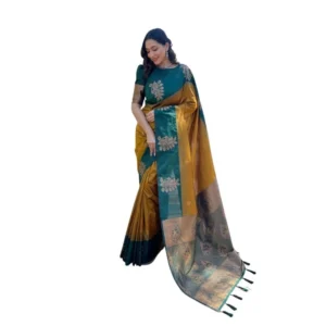 PID-63688-Women-s-Soft-Lichi-Silk-Printed-Saree-With-Unstitched-Blouse-5-5-Mtr-Mustard-1-1000x1000-1.webp Generic Women's Soft Lichi Silk Printed Saree With Unstitched Blouse 5.5Mtr (Mustard )