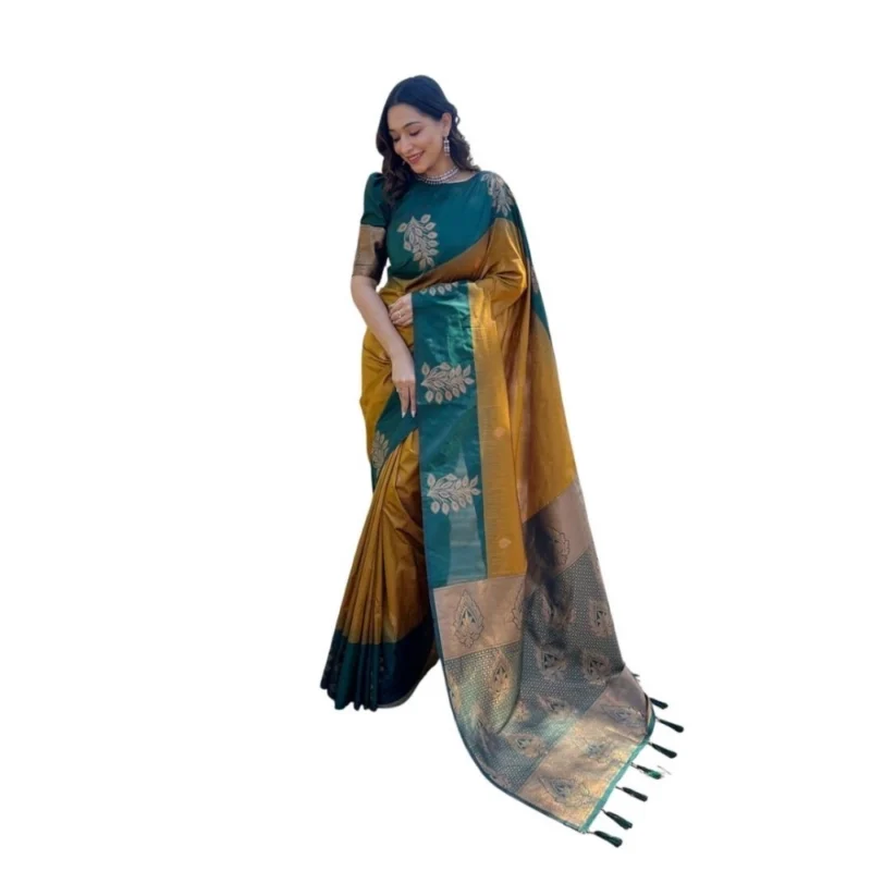 PID-63688-Women-s-Soft-Lichi-Silk-Printed-Saree-With-Unstitched-Blouse-5-5-Mtr-Mustard-1-1000x1000-1.webp Generic Women's Soft Lichi Silk Printed Saree With Unstitched Blouse 5.5Mtr (Mustard )