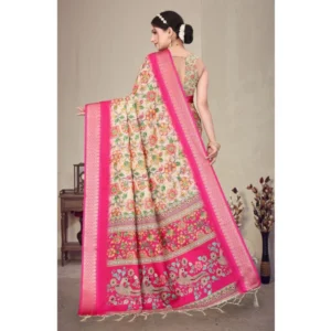 PID-63892-Women-s-Cotton-Silk-Printed-Saree-With-Unstitched-Blouse-5-5-Mtr-Pink-4-1000x1000-1.webp Generic Women's Cotton Silk Printed Saree With Unstitched Blouse 5.5Mtr (Pink)