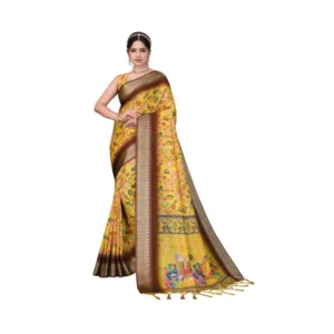 PID-63894-Women-s-Cotton-Silk-Printed-Saree-With-Unstitched-Blouse-5-5-Mtr-Yellow-1-1000x1000-1.webp Generic Women's Cotton Silk Printed Saree With Unstitched Blouse 5.5Mtr (Yellow)