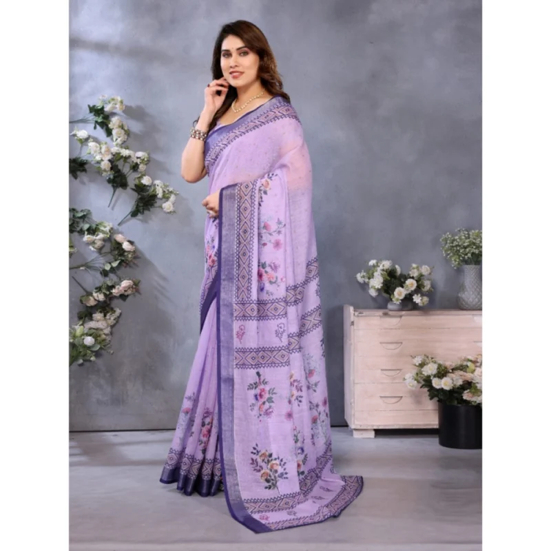 PID-63903-Women-s-Linen-Cotton-Printed-Saree-With-Unstitched-Blouse-5-5-Mtr-Purple-2-1000x1000-1.webp Generic Women's Linen Cotton Printed Saree With Unstitched Blouse 5.5Mtr (Purple)