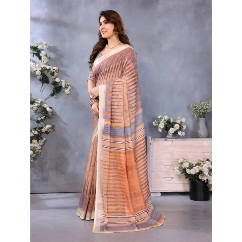 PID-63906-Women-s-Linen-Cotton-Printed-Saree-With-Unstitched-Blouse-5-5-Mtr-Brown-2-1000x1000-1.webp Generic Women's Linen Cotton Printed Saree With Unstitched Blouse 5.5Mtr (Brown)