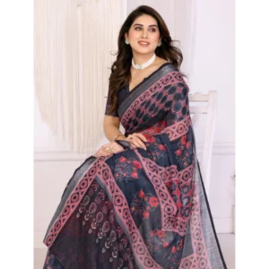 PID-63908-Women-s-Linen-Cotton-Printed-Saree-With-Unstitched-Blouse-5-5-Mtr-Black-4-1000x1000-1.webp Generic Women's Linen Cotton Printed Saree With Unstitched Blouse 5.5Mtr (Black)