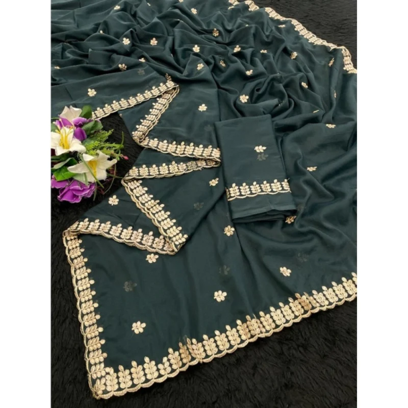 PID-64686-Women-s-Geogette-Embroidered-Saree-With-Unstitched-Blouse-5-5-Mtr-Teal-2-1000x1000-1.webp Generic Women's Georgette Embroidered Saree With Unstitched Blouse 5.5Mtr (Teal)