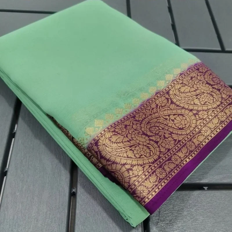 PID-64826-Women-s-Crape-Chit-Pallu-Solid-Saree-With-Unstitched-Blouse-5-5-Mtr-Light-Green-1-1000x1000-1.webp Generic Women's Crepe Chit Pallu Solid Saree With Unstitched Blouse 5.5Mtr (Light Green)