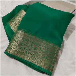 PID-64834-Women-s-Crape-Chit-Pallu-Solid-Saree-With-Unstitched-Blouse-5-5-Mtr-Green-1-1000x1000-1.webp Generic Women's Crepe Chit Pallu Solid Saree With Unstitched Blouse 5.5Mtr (Green)