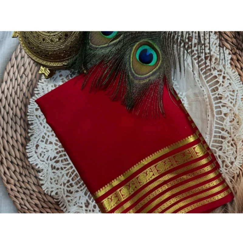 PID-64859-Women-s-Crape-Chit-Pallu-Solid-Saree-With-Unstitched-Blouse-5-5-Mtr-Red-1-1000x1000-1.webp Generic Women's Crepe Chit Pallu Solid Saree With Unstitched Blouse 5.5Mtr (Red)