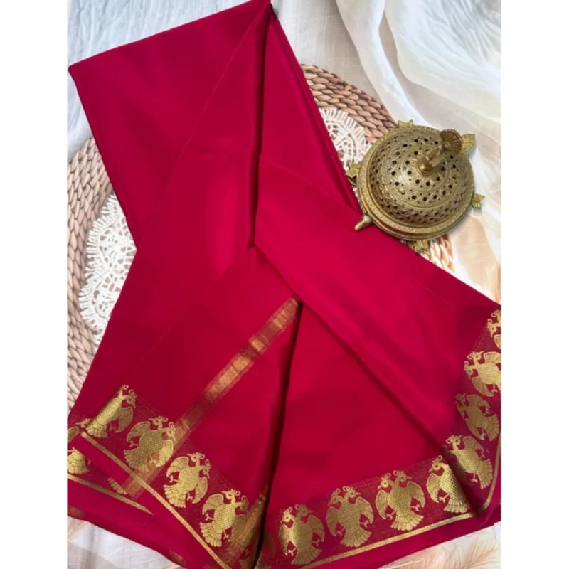 PID-64868-Women-s-Crape-Chit-Pallu-Solid-Saree-With-Unstitched-Blouse-5-5-Mtr-Red-2-1000x1000-1.webp Generic Women's Crepe Chit Pallu Solid Saree With Unstitched Blouse 5.5Mtr (Red)