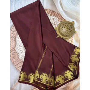 PID-64875-Women-s-Crape-Chit-Pallu-Solid-Saree-With-Unstitched-Blouse-5-5-Mtr-Brown-1-1000x1000-1.webp Generic Women's Crepe Chit Pallu Solid Saree With Unstitched Blouse 5.5Mtr (Brown)