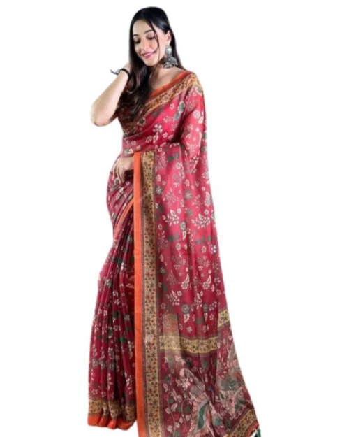 PID-65168-Women-s-Linen-Printed-Saree-With-Unstitched-Blouse-5-5-Mtr-Red-1-1000x1000-1.webp Generic Women's Linen Printed Saree With Unstitched Blouse 5.5Mtr (Red)