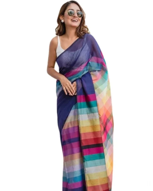 PID-65179-Women-s-Linen-Printed-Saree-With-Unstitched-Blouse-5-5-Mtr-Navy-1-1000x1000-1.webp Generic Women's Linen Printed Saree With Unstitched Blouse 5.5Mtr (Navy)