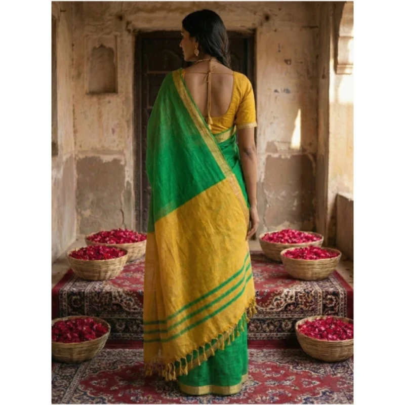 PID-65224-Women-s-Cotton-Printed-Saree-With-Unstitched-Blouse-5-5-Mtr-Green-2-1000x1000-1.webp Generic Women's Cotton Printed Saree With Unstitched Blouse 5.5Mtr (Green)