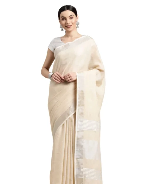 PID-65236-Women-s-Linen-Cotton-Printed-Saree-With-Unstitched-Blouse-5-5-Mtr-Cream-1-1000x1000-1.webp Generic Women's Linen Cotton Printed Saree With Unstitched Blouse 5.5Mtr (Cream)
