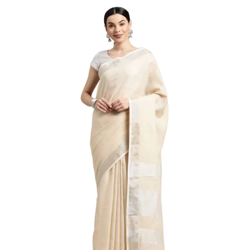 PID-65236-Women-s-Linen-Cotton-Printed-Saree-With-Unstitched-Blouse-5-5-Mtr-Cream-1-1000x1000-1.webp Generic Women's Linen Cotton Printed Saree With Unstitched Blouse 5.5Mtr (Cream)