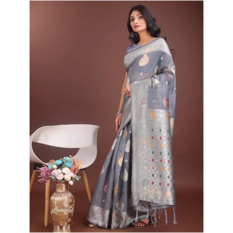 PID-65238-Women-s-Linen-Cotton-Printed-Saree-With-Unstitched-Blouse-5-5-Mtr-Grey-4-1000x1000-1.webp Generic Women's Linen Cotton Printed Saree With Unstitched Blouse 5.5Mtr (Grey)