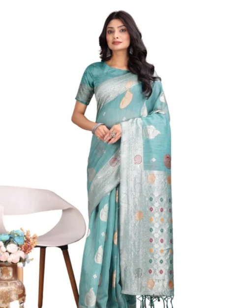 PID-65242-Women-s-Linen-Cotton-Printed-Saree-With-Unstitched-Blouse-5-5-Mtr-Sea-Green-1-1000x1000-1.webp Generic Women's Linen Cotton Printed Saree With Unstitched Blouse 5.5Mtr (Sea Green)