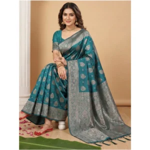 PID-65247-Women-s-Silk-Blend-Printed-Saree-With-Unstitched-Blouse-5-5-Mtr-Sea-Green-3-1000x1000-1.webp Generic Women's Silk Blend Printed Saree With Unstitched Blouse 5.5Mtr (Sea Green)