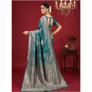 PID-65254-Women-s-Silk-Blend-Printed-Saree-With-Unstitched-Blouse-5-5-Mtr-Sea-Green-2-1000x1000-1.webp Generic Women's Silk Blend Printed Saree With Unstitched Blouse 5.5Mtr (Sea Green)
