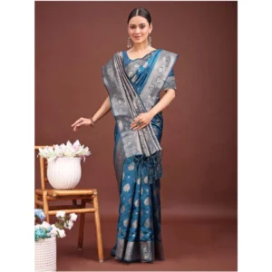 PID-65255-Women-s-Banarasi-Silk-Printed-Saree-With-Unstitched-Blouse-5-5-Mtr-Teal-Blue-3-1000x1000-1.webp Generic Women's Banarasi Silk Printed Saree With Unstitched Blouse 5.5Mtr (Teal Blue)