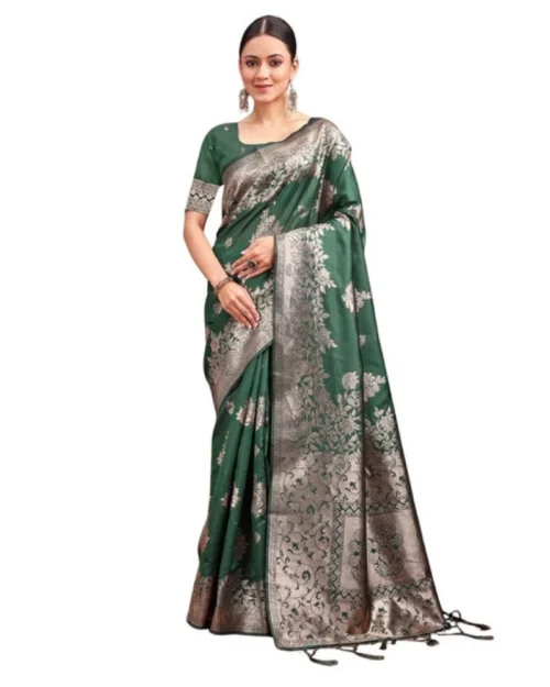 PID-65261-Women-s-Banarasi-Silk-Printed-Saree-With-Unstitched-Blouse-5-5-Mtr-Dark-Green-1-1000x1000-1.webp Generic Women's Banarasi Silk Printed Saree With Unstitched Blouse 5.5Mtr (Dark Green)