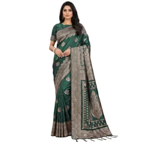 PID-65269-Women-s-Silk-Blend-Printed-Saree-With-Unstitched-Blouse-5-5-Mtr-Green-1-1000x1000-1.webp Generic Women's Silk Blend Printed Saree With Unstitched Blouse 5.5Mtr (Green)
