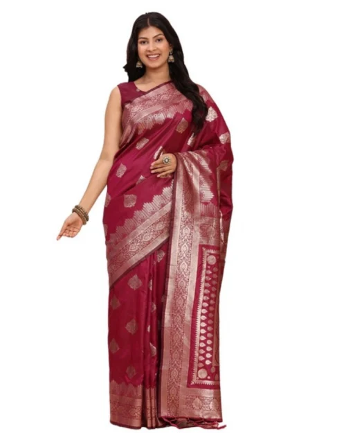 PID-65273-Women-s-Banarasi-Silk-Printed-Saree-With-Unstitched-Blouse-5-5-Mtr-Magenta-1-1000x1000-1.webp Generic Women's Banarasi Silk Printed Saree With Unstitched Blouse 5.5Mtr (Magenta)