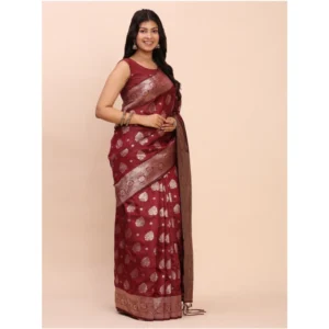 PID-65275-Women-s-Banarasi-Silk-Printed-Saree-With-Unstitched-Blouse-5-5-Mtr-Maroon-4-1000x1000-1.webp Generic Women's Banarasi Silk Printed Saree With Unstitched Blouse 5.5Mtr (Maroon)