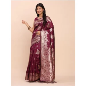 PID-65276-Women-s-Banarasi-Silk-Printed-Saree-With-Unstitched-Blouse-5-5-Mtr-Purple-4-1000x1000-1.webp Generic Women's Banarasi Silk Printed Saree With Unstitched Blouse 5.5Mtr (Purple)