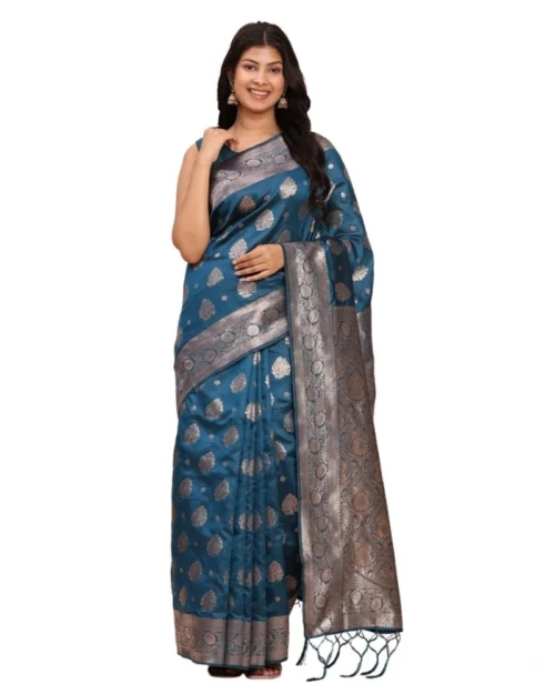 PID-65277-Women-s-Banarasi-Silk-Printed-Saree-With-Unstitched-Blouse-5-5-Mtr-Teal-Blue-1-1000x1000-1.webp Generic Women's Banarasi Silk Printed Saree With Unstitched Blouse 5.5Mtr (Teal Blue)