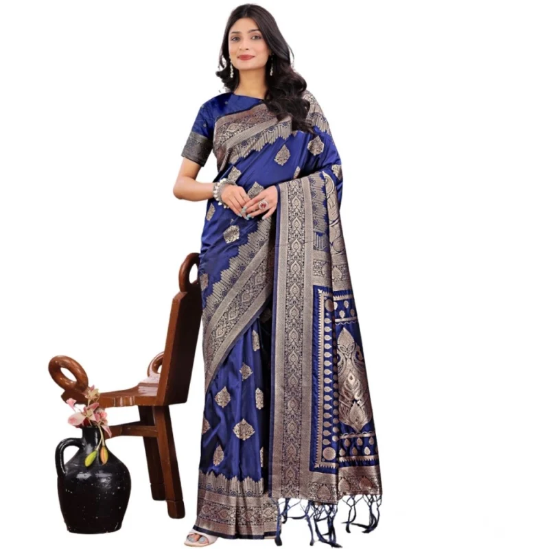 PID-65289-Women-s-Silk-Printed-Saree-With-Unstitched-Blouse-5-5-Mtr-Navy-Blue-1-1000x1000-1.webp Generic Women's Silk Printed Saree With Unstitched Blouse 5.5Mtr (Navy Blue)