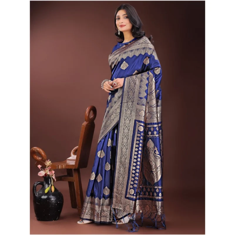 PID-65289-Women-s-Silk-Printed-Saree-With-Unstitched-Blouse-5-5-Mtr-Navy-Blue-4-1000x1000-1.webp Generic Women's Silk Printed Saree With Unstitched Blouse 5.5Mtr (Navy Blue)