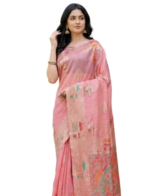 PID-65292-Women-s-Linen-Cotton-Printed-Saree-With-Unstitched-Blouse-5-5-Mtr-Pink-1-1000x1000-1.webp Generic Women's Linen Cotton Printed Saree With Unstitched Blouse 5.5Mtr (Pink)