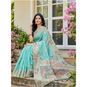 PID-65294-Women-s-Linen-Cotton-Printed-Saree-With-Unstitched-Blouse-5-5-Mtr-Sky-Blue-3-1000x1000-1.webp Generic Women's Linen Cotton Printed Saree With Unstitched Blouse 5.5Mtr (Sky Blue)
