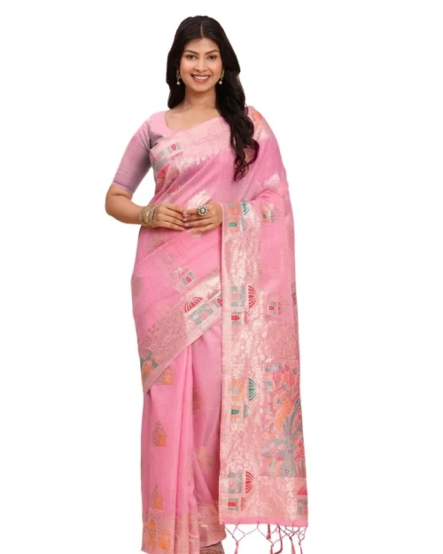 PID-65296-Women-s-Linen-Cotton-Printed-Saree-With-Unstitched-Blouse-5-5-Mtr-Pink-1-1000x1000-1.webp Generic Women's Linen Cotton Printed Saree With Unstitched Blouse 5.5Mtr (Pink)