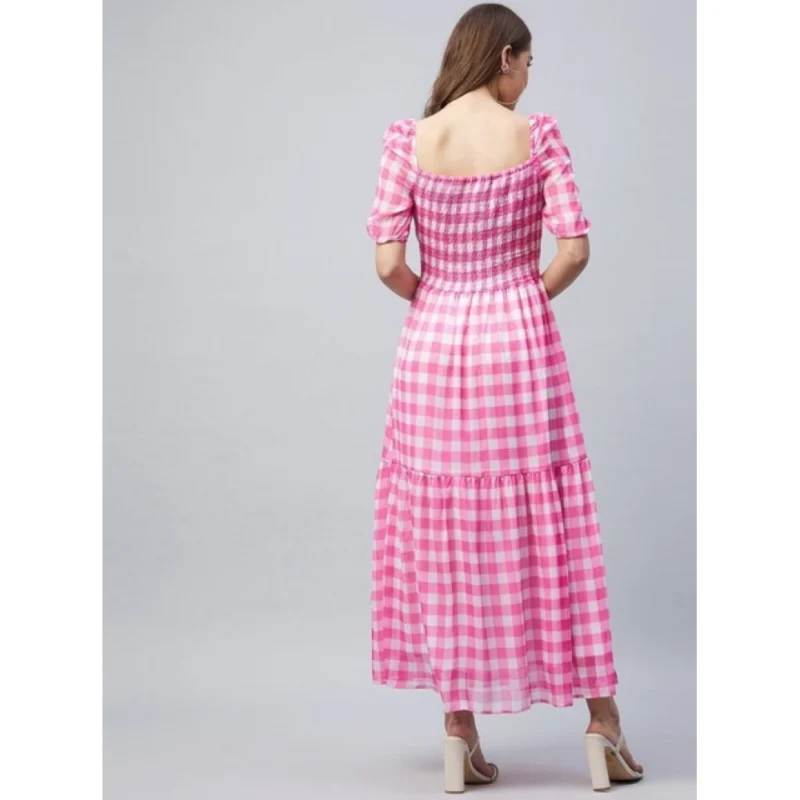 PID-65352-Women-s-Polyester-Georgette-Checkered-Half-Sleeve-Dress-Pink-4-1000x1000-1.webp Generic Women's Polyester Georgette Checkered Half Sleeve Dress (Pink)