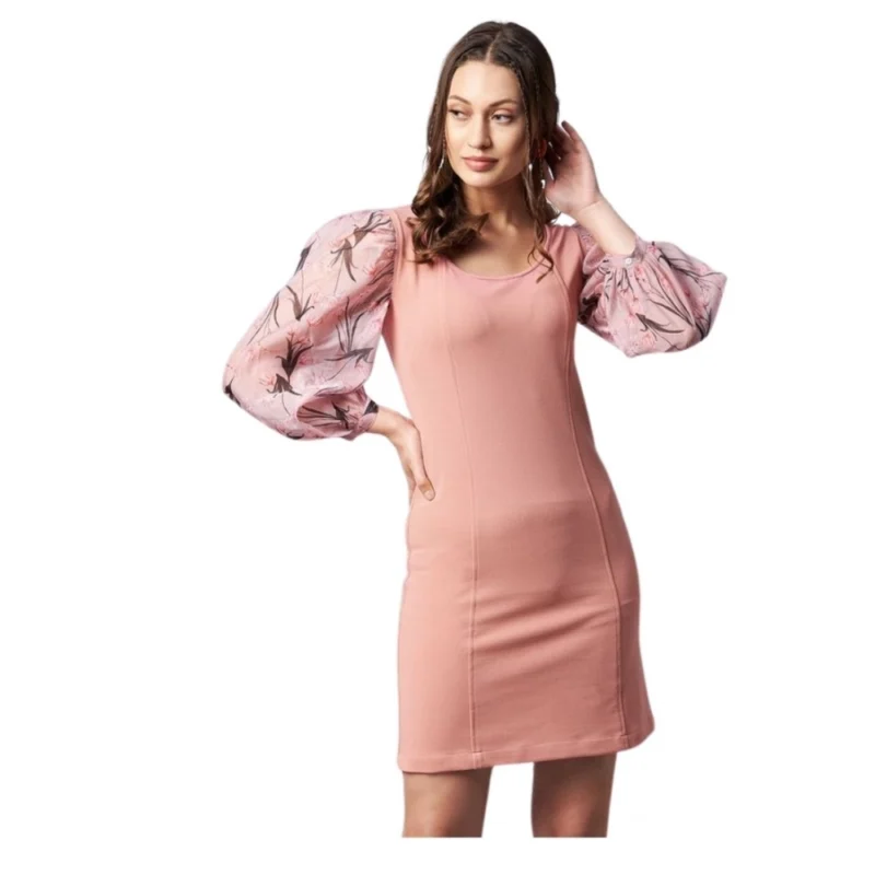 PID-65358-Women-s-Polyester-Lycra-And-Organza-Floral-Balloon-Sleeve-Dress-Pink-1-1000x1000-1.webp Generic Women's Polyester Lycra And Organza Floral Balloon Sleeve Dress (Pink)