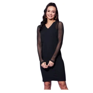 PID-65369-Women-s-Polyester-And-Net-Solid-Long-Sleeves-Dress-Black-1-1000x1000-1.webp Generic Women's Polyester And Net Solid Long Sleeves Dress (Black)