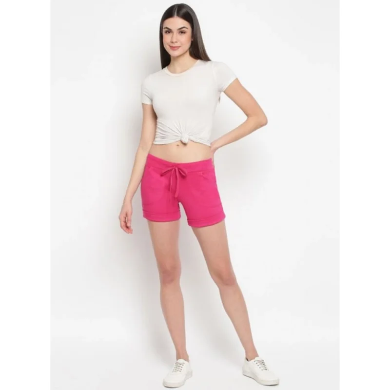PID-65422-Women-s-Cotton-Solid-Elasticated-Shorts-Pink-3-1000x1000-1.webp Generic Women's Cotton Solid Elasticated Shorts (Pink)